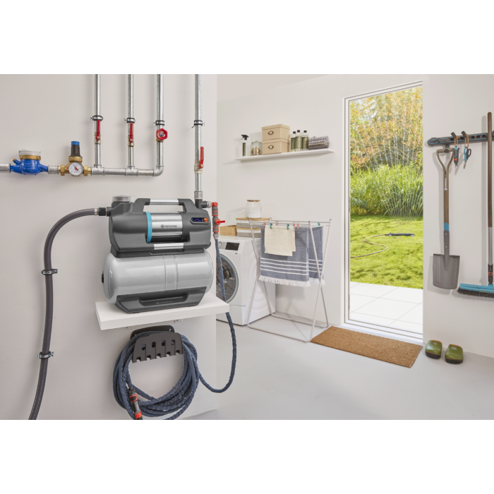 Насосна станція автоматична Gardena 6300 SilentComfort Bluetooth® (09068-20)