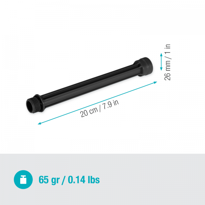 Надставка Gardena Micro-Drip-System для дощувача OS 90, 20 см, 2 шт (13334-20)