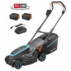 Акумуляторна газонокосарка Gardena PowerMax 37/36V P4A Set (14638-20) 