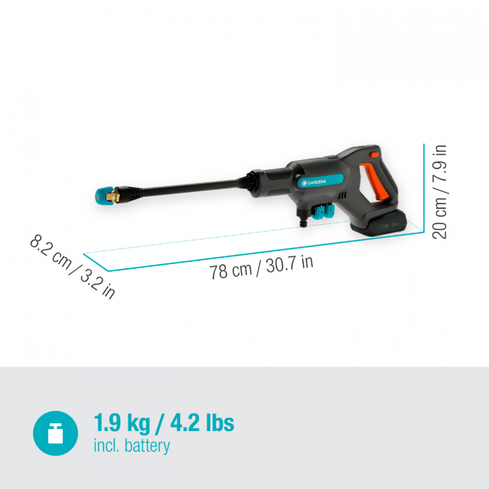 Акумуляторна мінімийка Gardena AquaClean 24/18V P4A (14800-20)