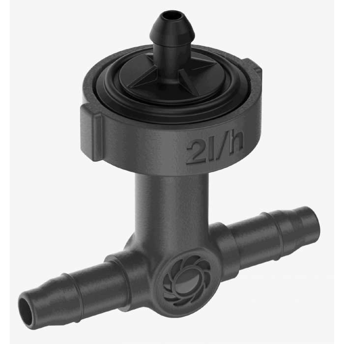 Крапельниця Gardena Micro-Drip-System внутрішня вирівнююча тиск 2 л/год, 10 шт (13312-20)