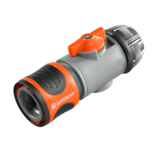 З'єднувач з регулятором Gardena для шланга 1/2" 13 мм - 5/8" 15 мм (02942-20)