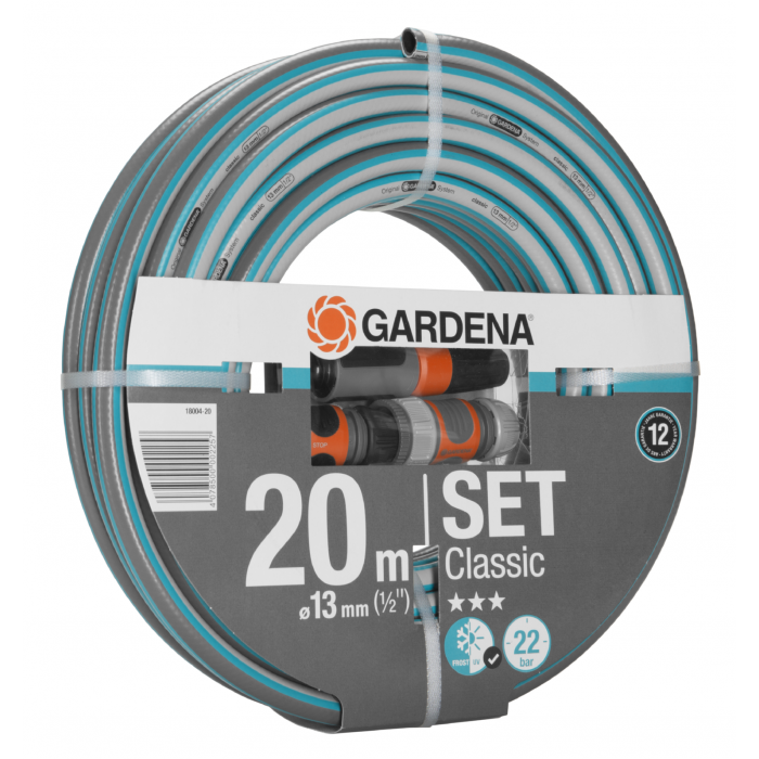 Шланг з комплектом для поливу Gardena Classic 13 мм (1/2 "), 20 м Set (18004-20)