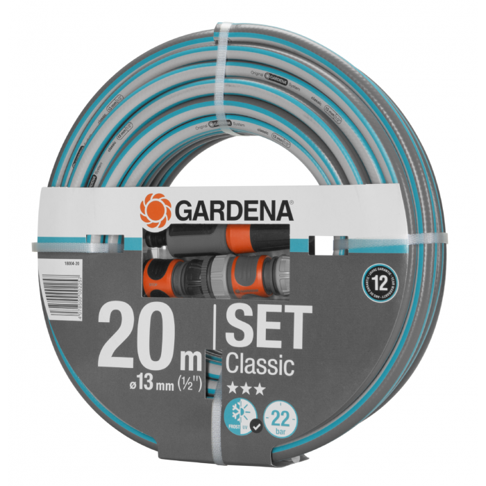Шланг з комплектом для поливу Gardena Classic 13 мм (1/2 "), 20 м Set (18004-20)