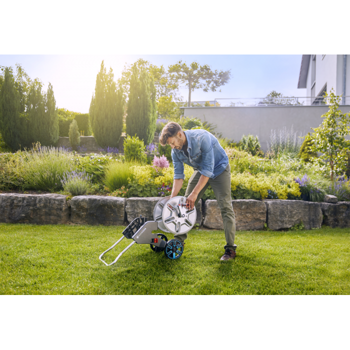 Візок для шланга Gardena CleverRoll M Easy Metal Set (18547-20)