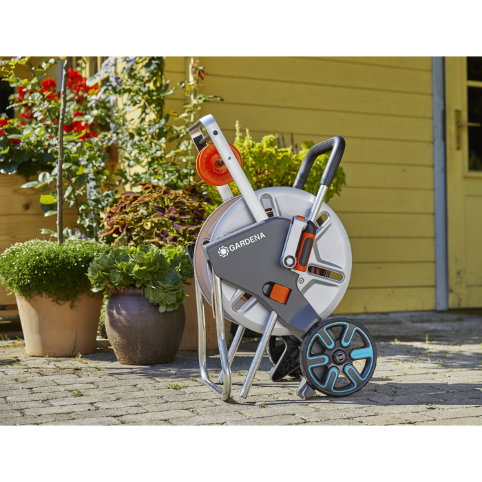 Візок для шланга Gardena CleverRoll M Easy Metal Set (18547-20)