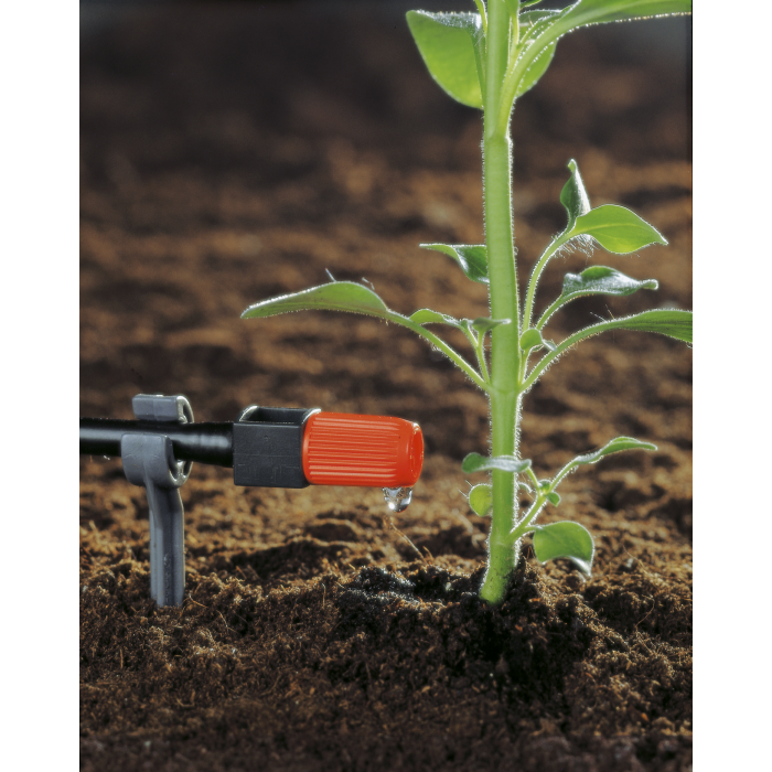 Крапельниця Gardena Micro-Drip-System кінцева регульована 0-10 л/год, 10 шт (01391-29)