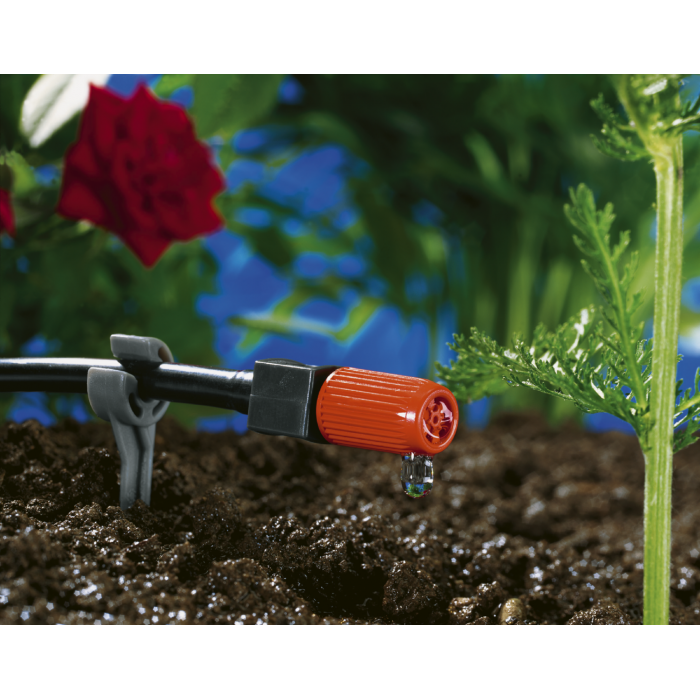 Крапельниця Gardena Micro-Drip-System кінцева регульована 0-10 л/год, 10 шт (01391-29)