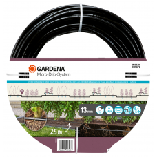 Шланг капельного поливу Gardena Micro-Drip-System для рядного поливу 25 м, 1.6 л/год (13503-20)