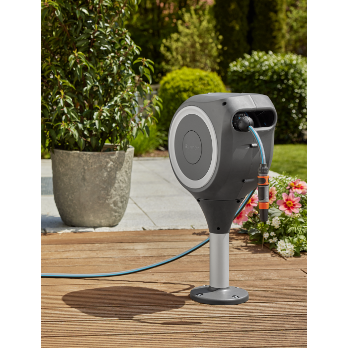 Котушка зі шлангом Gardena Terrace RollUp S Automatic наземна 15 м (18607-20)