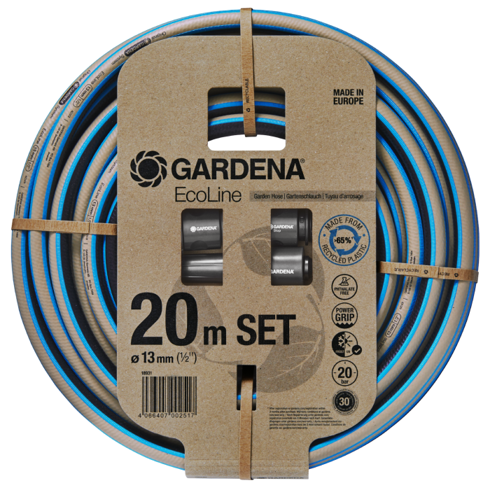 Шланг Gardena EcoLine Set 13 мм (1/2"), 20 м (18931-20)