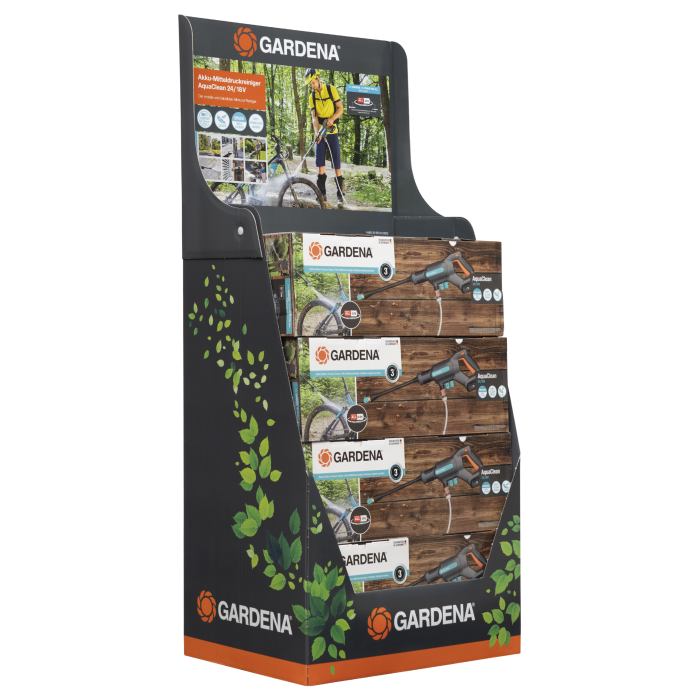 Акумуляторна мінімийка Gardena AquaClean 24/18V P4A (14800-20)