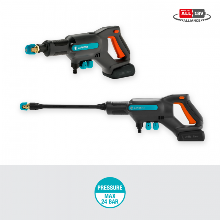 Акумуляторна мінімийка Gardena AquaClean 24/18V P4A (14800-20)