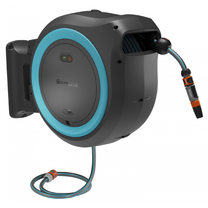 Котушка зі шлангом акумуляторна Gardena PowerRoll XL Automatic P4A Solo 35 м (18640-55) Котушка зі шлангом акумуляторна Gardena PowerRoll XL Automatic P4A Solo 35 м (18640-55)