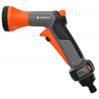 Пістолет-розпилювач Gardena Classic м'який душ з лічильником води AquaCount (18352-20)