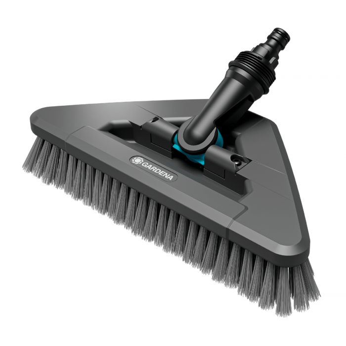 Щітка поворотна на шарнірі Gardena Cleansystem 27/13 см, м'яка (18812-20)