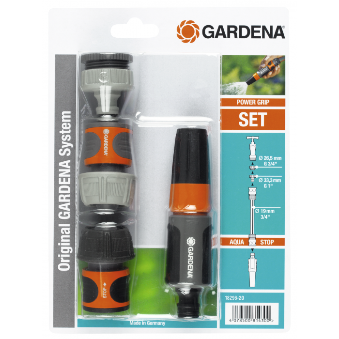 Наконечник Gardena Classic з набором для підключення 19 мм 3/4 (18296-20)