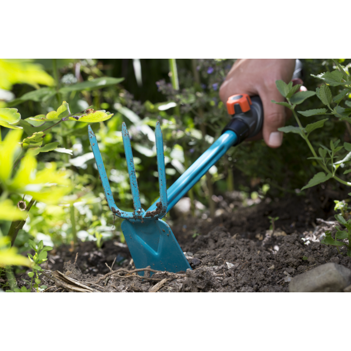 Сапка ручна Gardena Combisystem Classic Ergo 6.5 см, 3 зуба (08915-20)