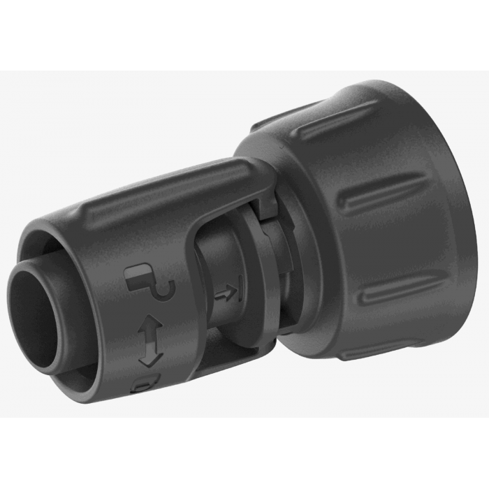 Штуцер 26,5 мм 3/4 Gardena Micro-Drip-System Quick & Easy для шлангів 13 мм, 1 шт (13222-20)