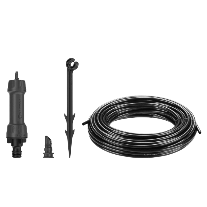 Базовий комплект поливу шланга-дощувача Gardena Micro-Drip-System 15 м, 1,5 л/год (13010-20)